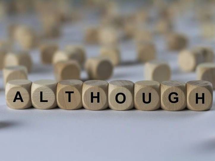 حروف ربط | Although / even though / In spite of