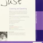 دانلود کتاب Just- Listening & Speaking (Preintermediate)