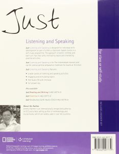 دانلود کتاب Just- Listening & Speaking (Preintermediate)