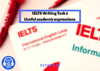 writing IELTS: اصطلاحات علمی کاربردی
