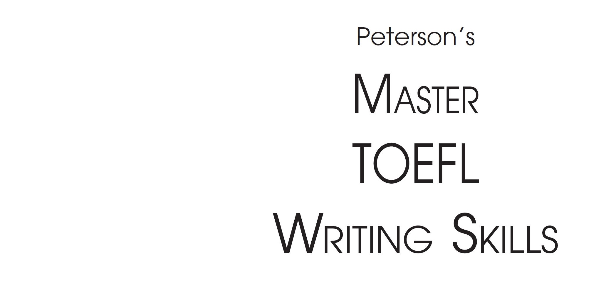 Master TOEFL Writing Skills دانلود کتاب Master TOEFL Writing Skills دانلود کتاب