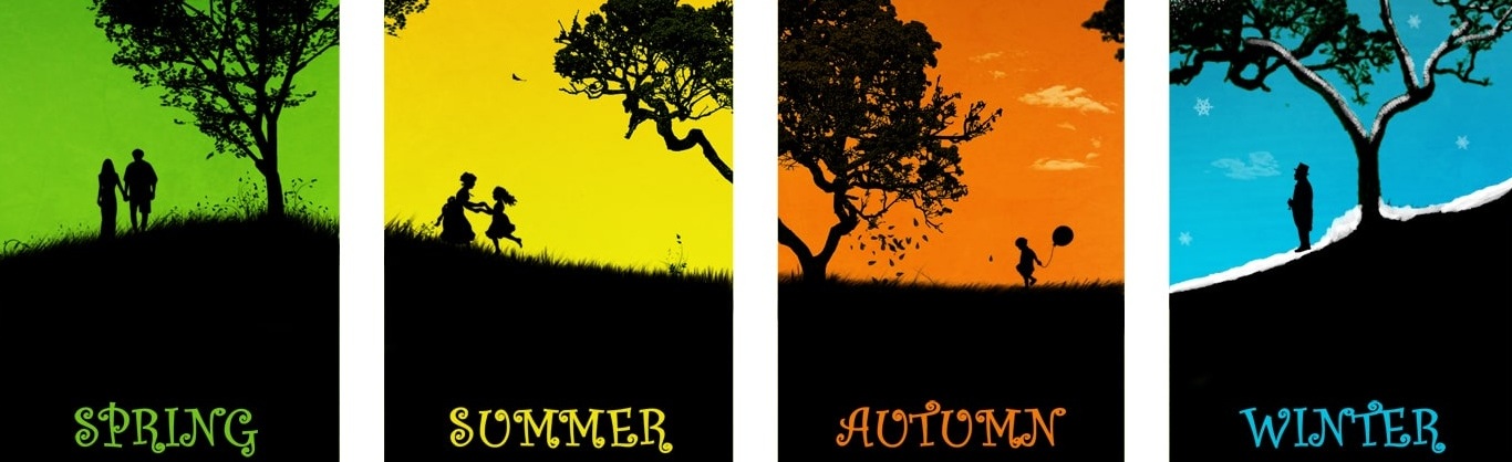 ماه ها و فصل ها به زبان انگلیسی